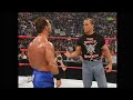 Triple h chris benoit  shawn michaels segment before wrestlemania xx  raw mar 08 2004