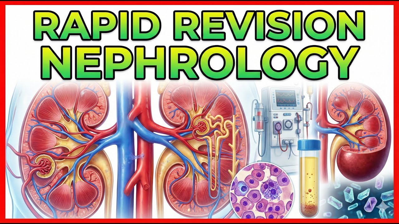 Rapid Revision Nephrology Internal medicine for FMGE and NEET PG