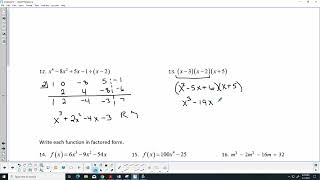 study guide chapter 4 1 to 4 4 algebra 2