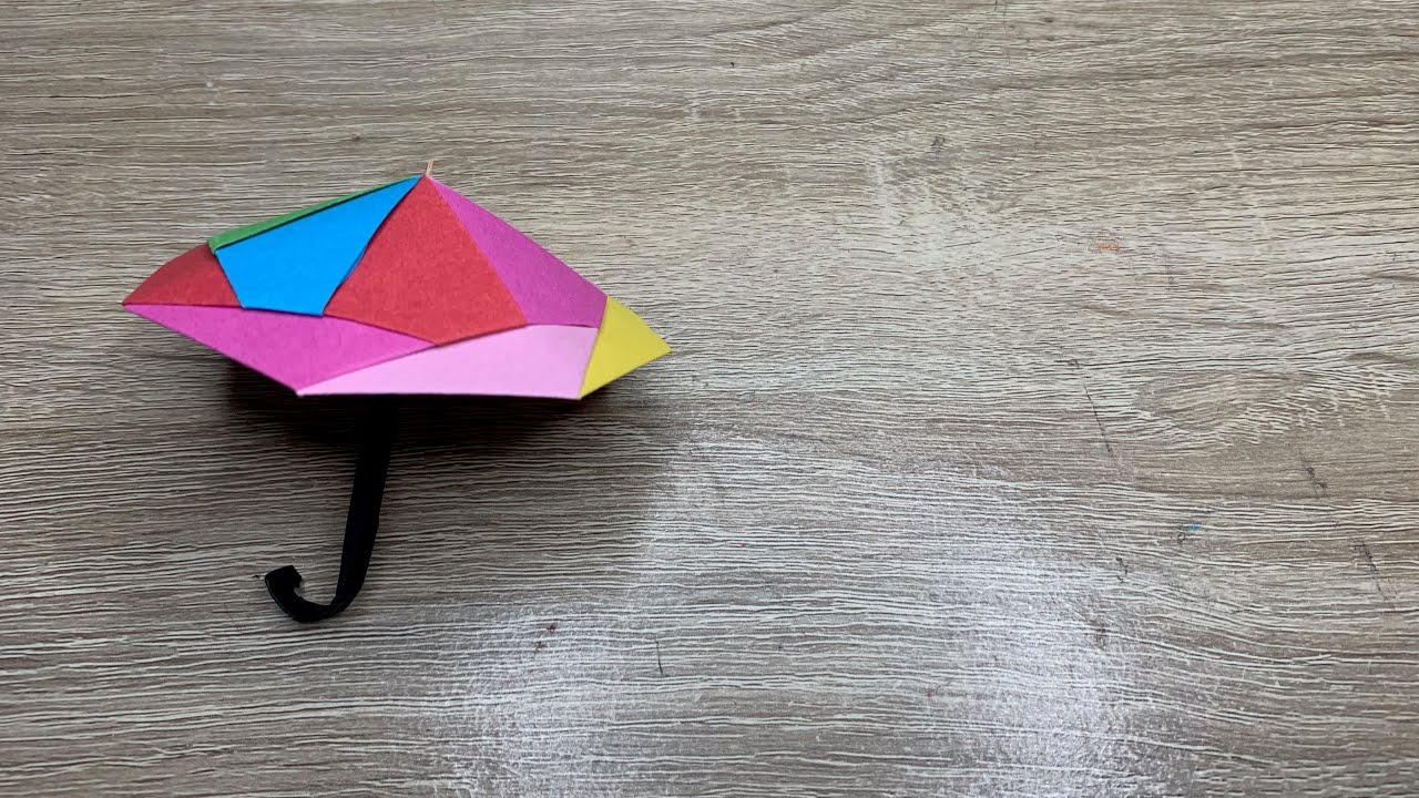 Origami Umbrella | How to Make Paper Umbrella - YouTube
