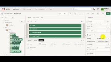How to calculate todate in oracle apex