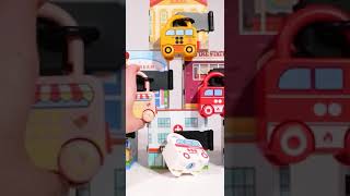Best Toy Videos for Toddlers   Match Locking Cars with Community Buildings!