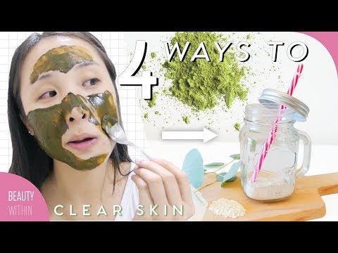 4 Natural Remedies to Clear Skin & Detox the Body: Matcha, Meditation, Clay Drink + More!