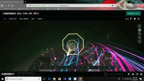 cyberthreat real time map