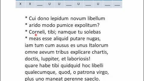 Catullus Hendecasyllabic Meter Lecture 04 of 05