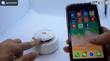 EACHEN WiFi Smoke Sensor Using Tuya Smart Life APP