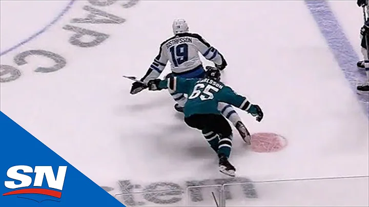 Jets David Gustafsson Goes By Erik Karlsson Then S...