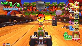 Mario Kart Arcade GP DX 1.18 - Bowser Jr. Cup ( Super 100cc Difficulty ) Battle Races | UHD