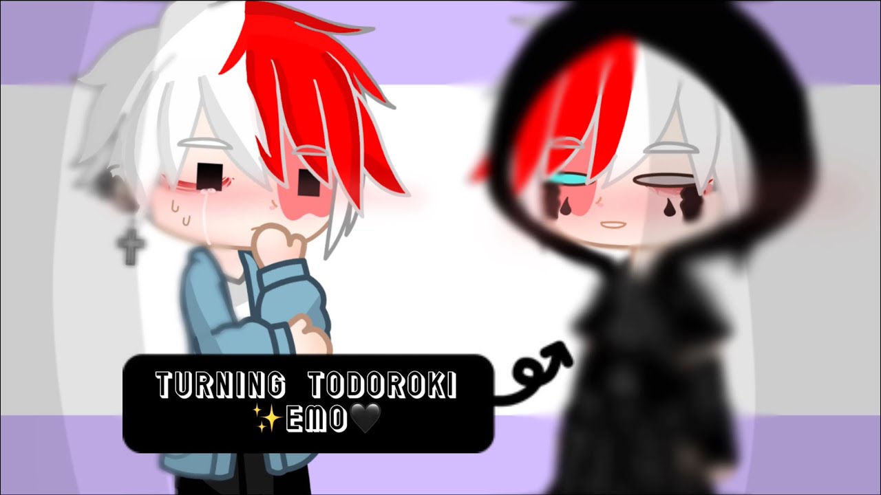 I Turned Todoroki Emo For A Future Meme D Starlight Gacha Youtube