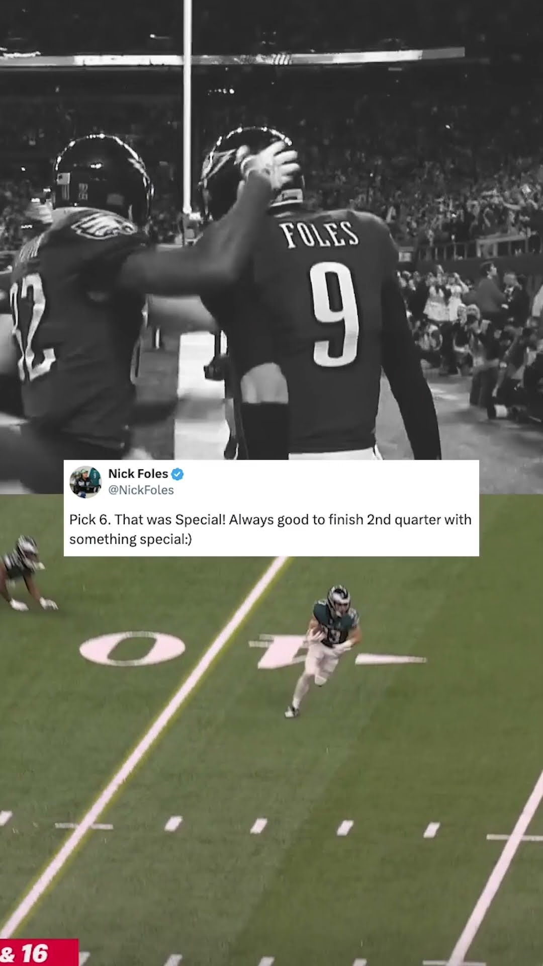 From one Super Bowl Champ..