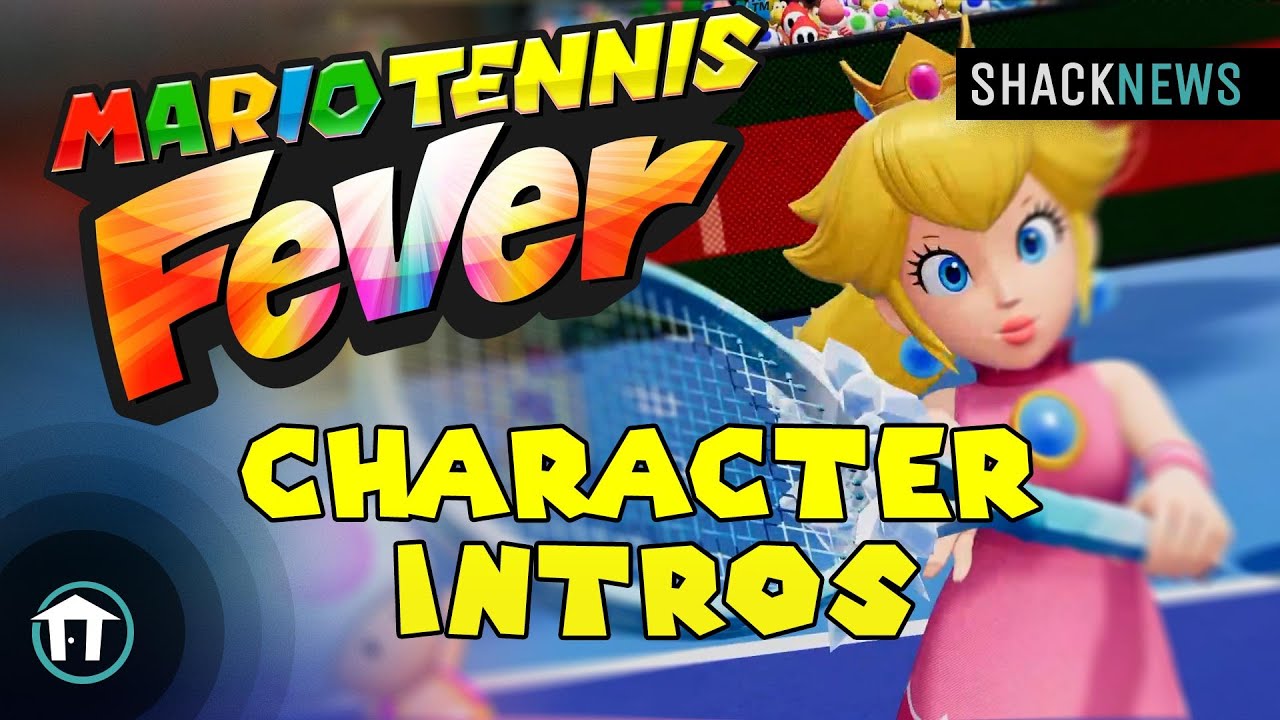 Mario Tennis Fever - Character Intros