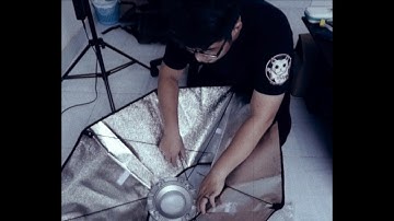 Xem mình chật vật lắp softbox trên nền nhạc lâu phai |  softbox Godox octa bát giác 95cm