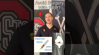 Can You Avoid Knee Replacement With PRP Injections???? #shorts #kneepain #knee