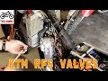 Adjusting the valves on a KTM RFS Motor - KTM 525 EXC