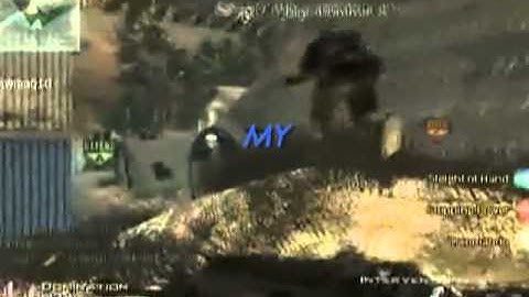 MW2 360 Throwing Knife Across the Map!