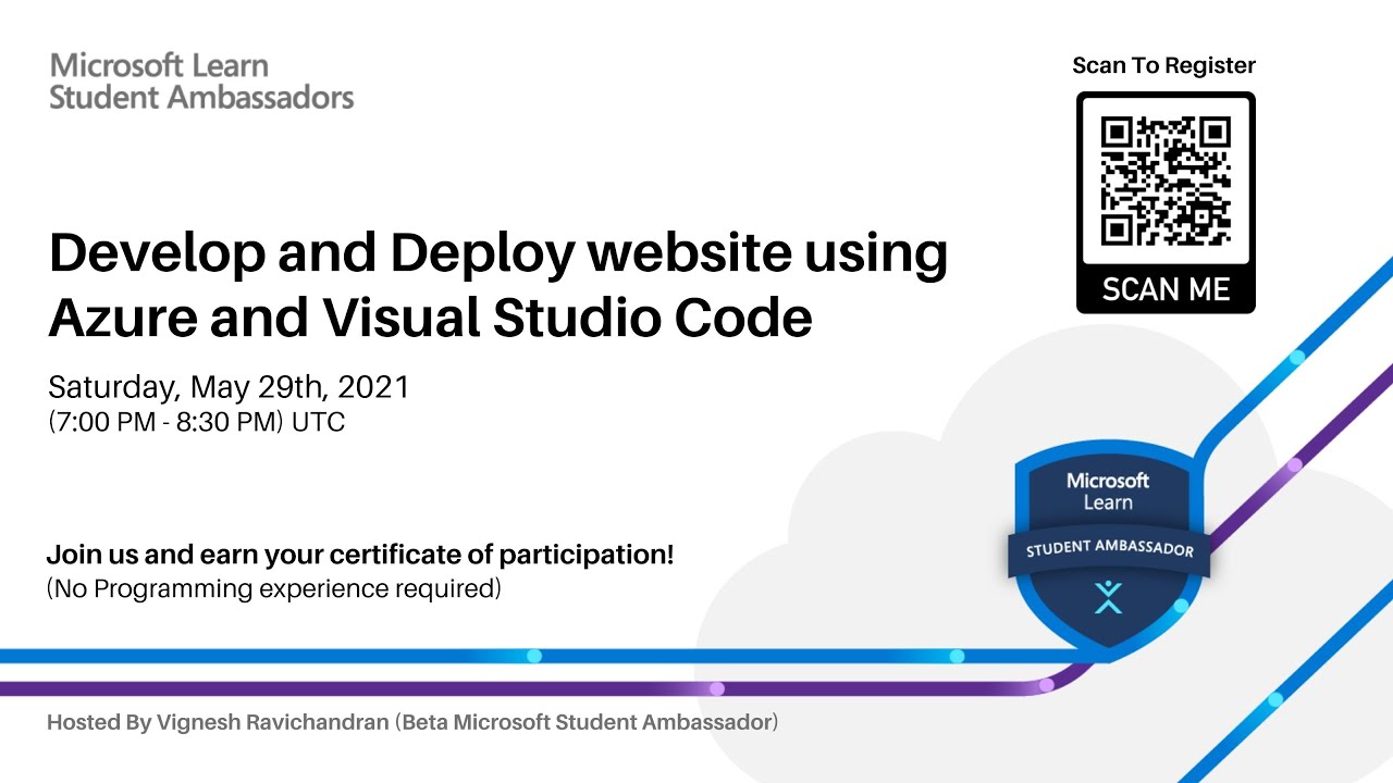 Develop and Deploy website using Azure and Visual Studio Code - YouTube