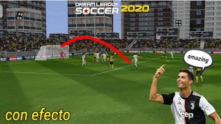 COMO HACER GOLES CON EFECTO EN DREAM LEAGUE SOCCER 2020 | JUGADAS Y TRUCOS MUY FACILES