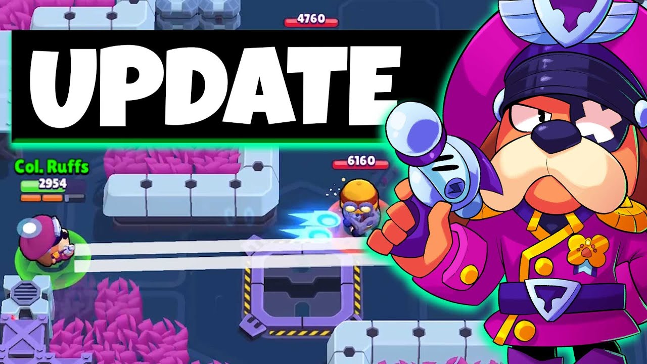 Update Info New Brawler Colonel Ruffs New Skins Maps And More Youtube - arma do bull brawl star