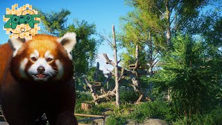 Red Panda Habitat | Planet Zoo Speed Build | Eastwood Zoo EP5