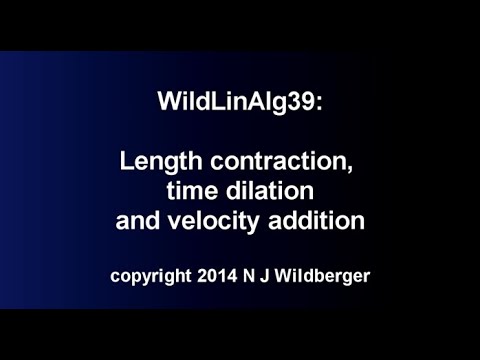 Length contraction, time