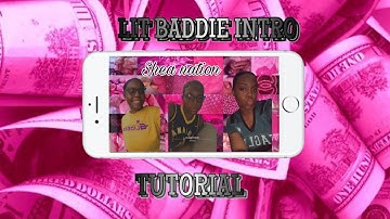 LIT BADDIE INTRO TUTORIAL 🔥 | TRENDY TRANSITIONS | SHEA NATION