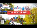 Top 5 kids rides at canadas wonderland 2023  kidzville  planet snoopy