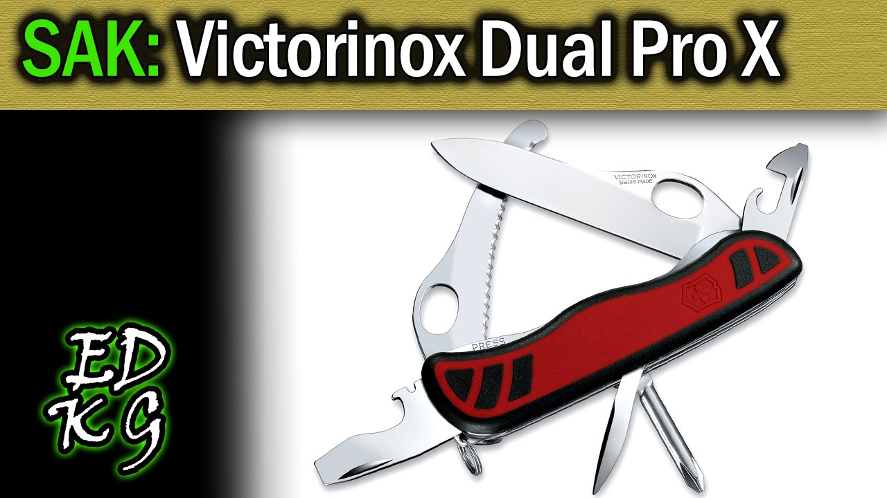 Victorinox Swiss Made Swiss Army Dual Function Pocket Knife
