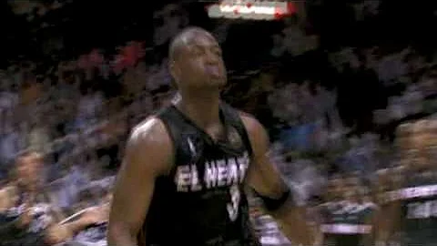 NBA - Dwyane Wade with the Steal and Buzzer Beater (Game Winner)