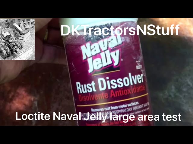 Loctite Naval Jelly large area test 