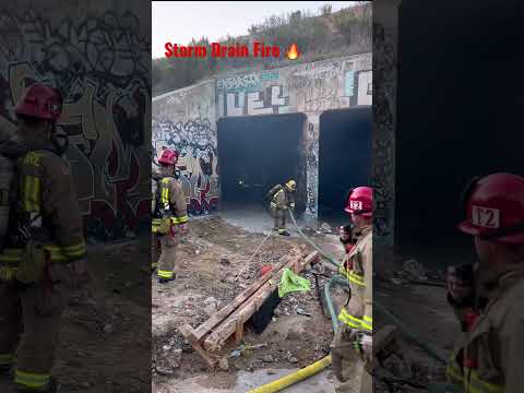 Storm Drain Fire