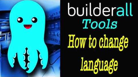Builderall Tools How to Change Language