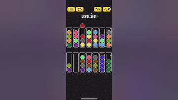 Ball Sort Puzzle Level 2901
