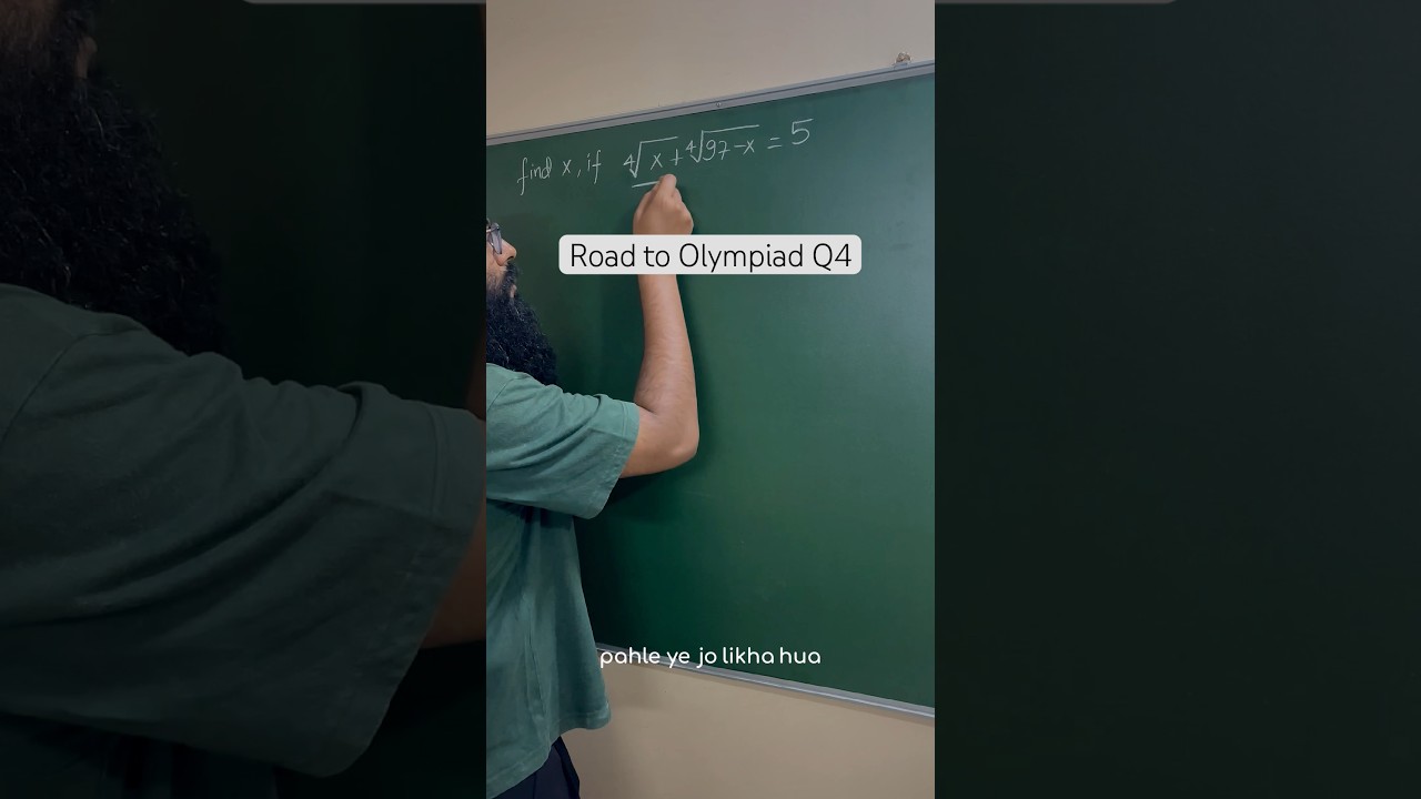 Road to Math Olympiad Q4 