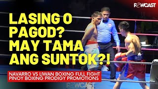 Niratrat Ang Parang Lasing Lumaro Pero.. Josaphat Navarro Vs Ed Liwan Boxing Full Fight