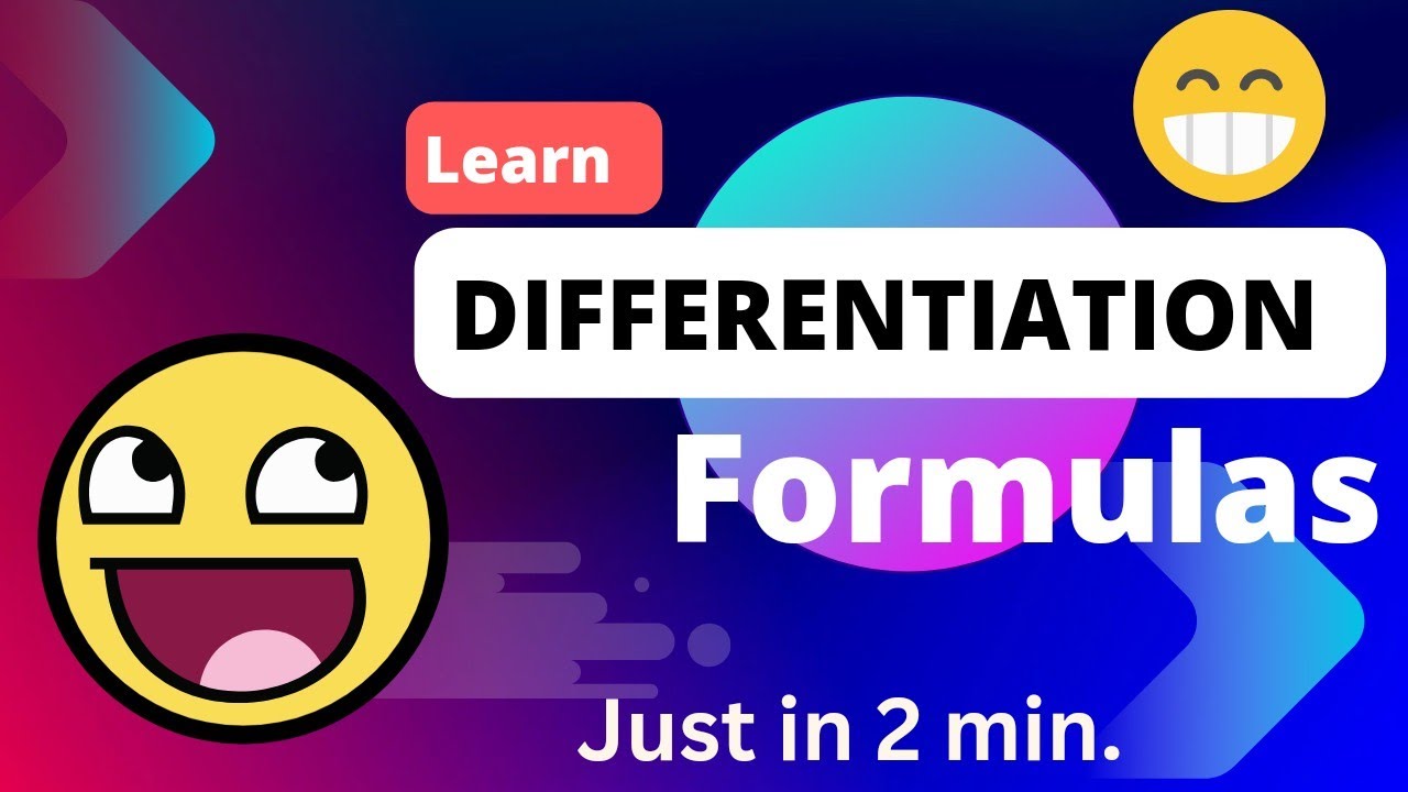 Differentiation class 12 all formula trick #mathematics #derivative # ...