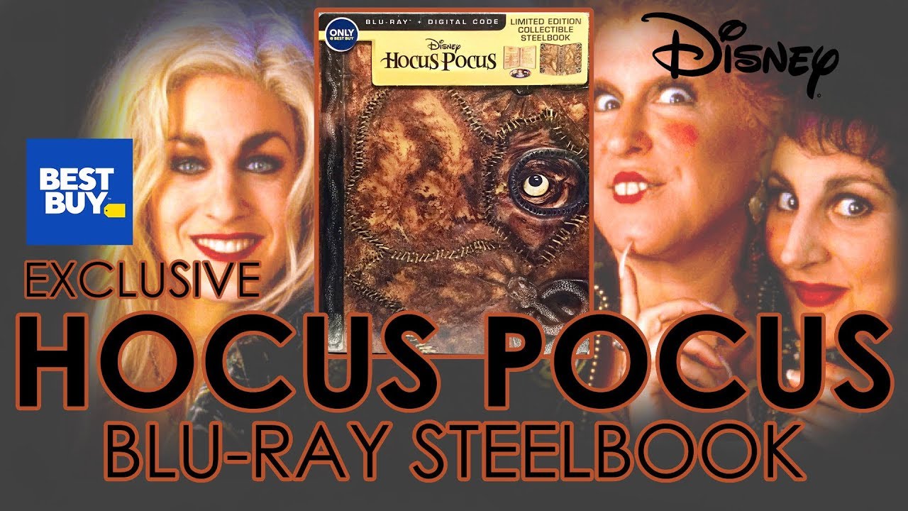 Download Hocus Pocus (1993) Blu-ray Steelbook Unboxing | Best Buy Exclusive (4K Video)