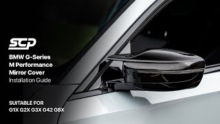 BMW G-Series M Performance Style Wing Mirror Cover - Installation Guide (G2X G3X G42 G8X G1X)