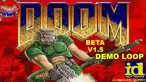Doom 1.5 Beta - Demo Loop / Attract Mode [DOSBox]