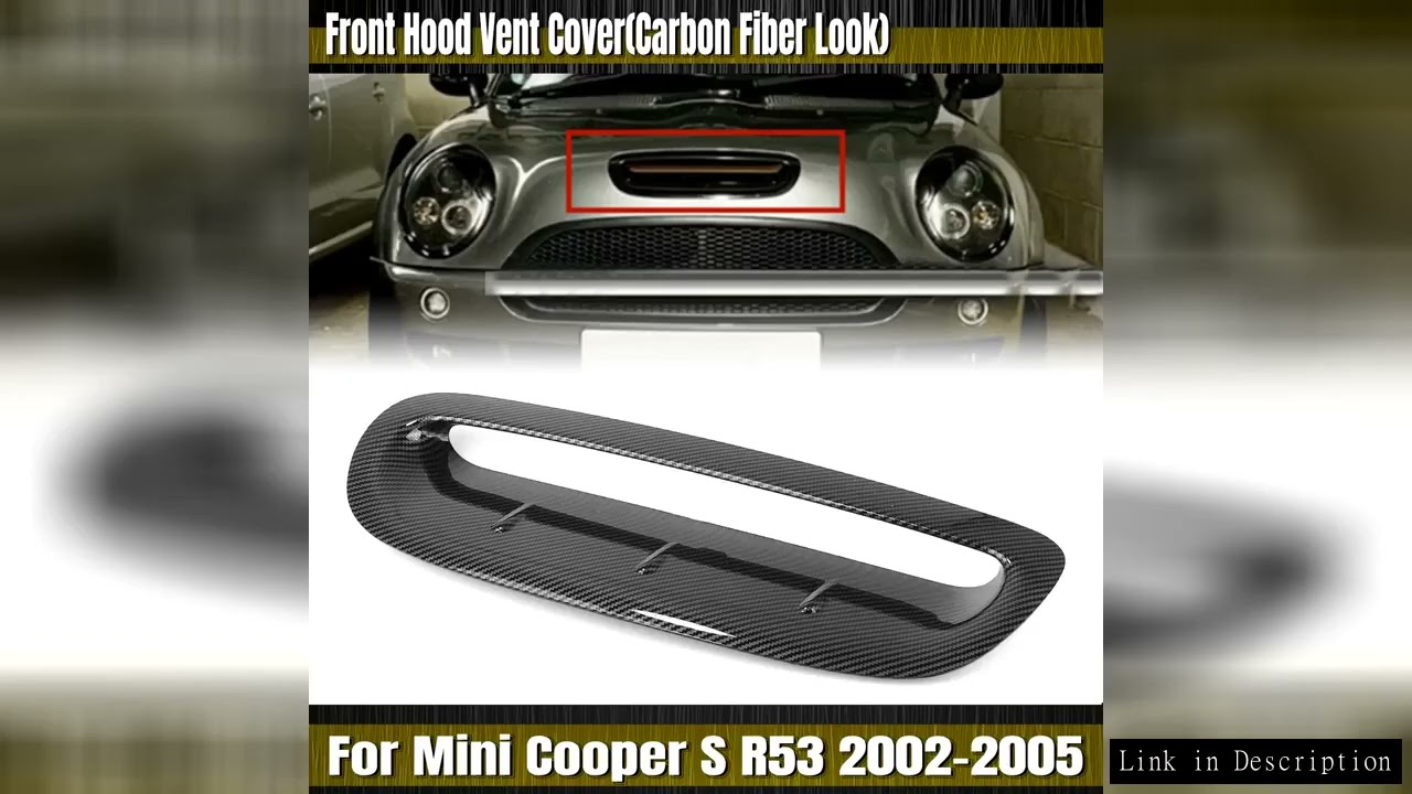 GRILLE PRISE D AIR COOPER S JCW SD NOIRE MINI R55 A R59