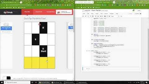 Python Piano Tiles Bot