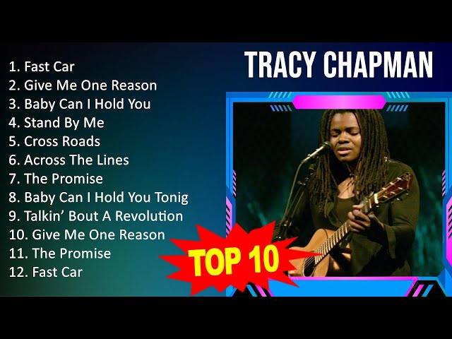 Tracy Chapman 2023 - Greatest Hits, Full Album, Best Songs - Fast Car, Give Me One Reason, Baby ... class=