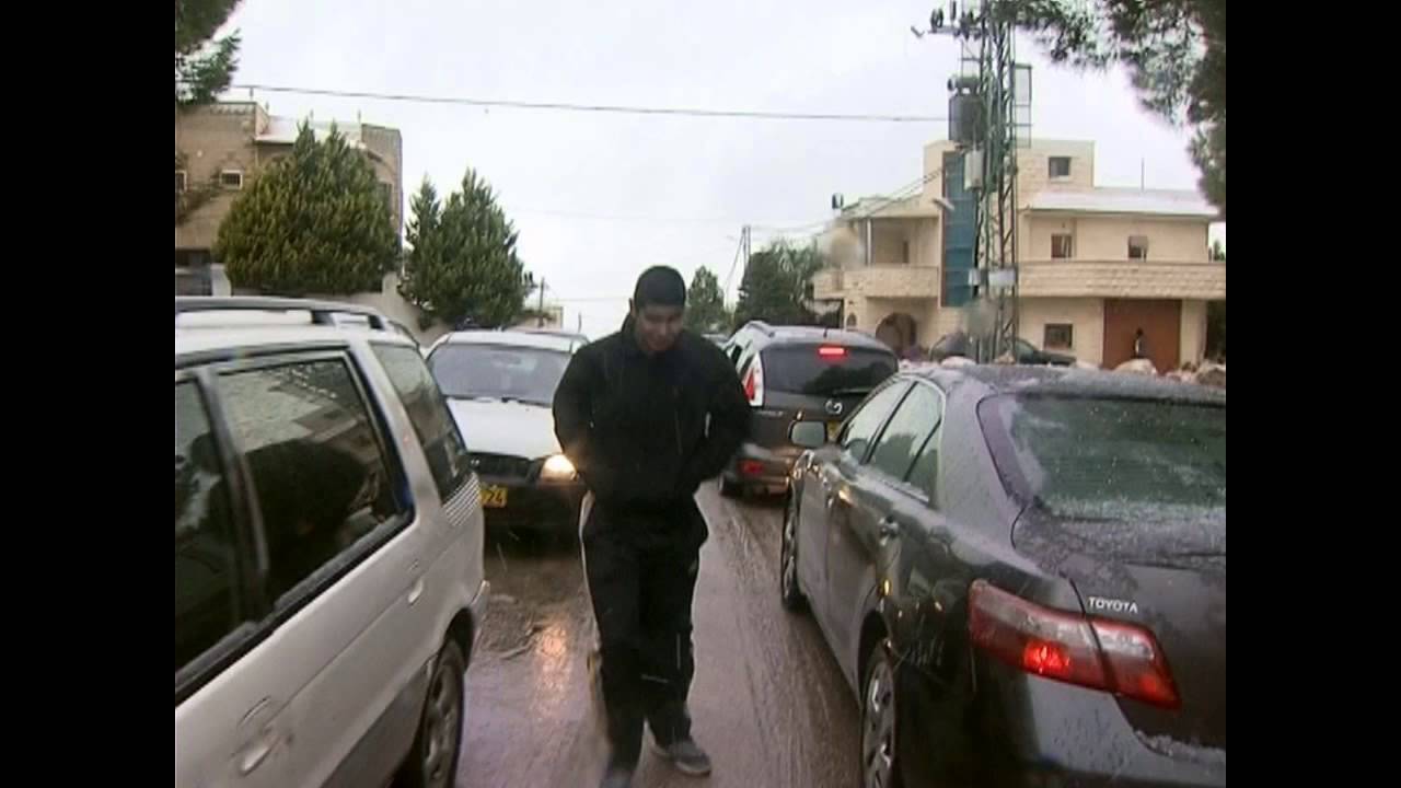 الثلوج في مدينة ام الفحم - بعرض ستك ركز شوي انا فحماوي زيك