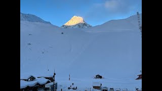 Tignes   Val d'Isère diciembre 2023