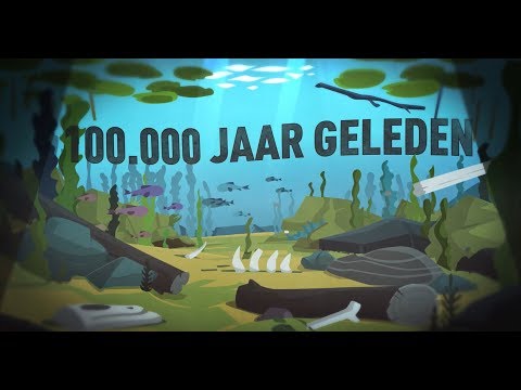 Prehistorische fossielen en verdronken landschappen in het Belgisch deel van de Noordzee (7 min)