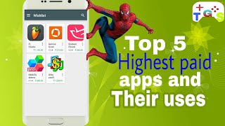 Top 5 Highest paid apps & their uses|TGS screenshot 5