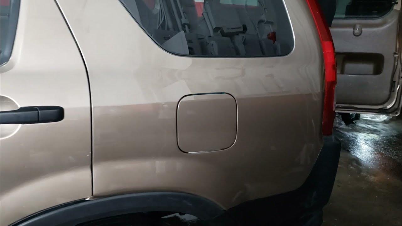 Fixing extreme rust on Honda CRV. Rust repair on CRV quarter panels. YouTube