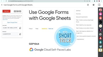 Use Google Forms with Google Sheets || #qwiklabs || #GSP1064 ||  [With Explanation🗣️]