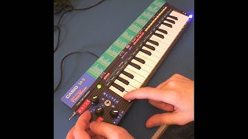 Circuit Bent Casio SA-9 Keyboard by freeform delusion