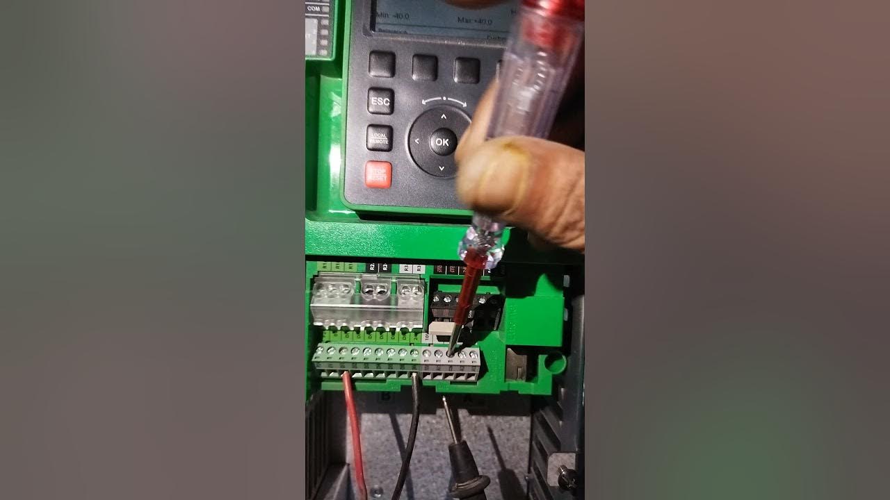 ATV 630 Variable Speed Drives II How to setup 4~20 mA - YouTube