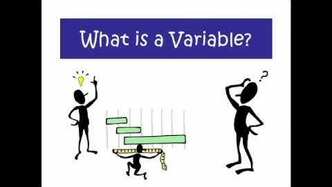 1 Variables شرح المتغيرات فى البرمجة